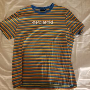 Multi color polaroid tee